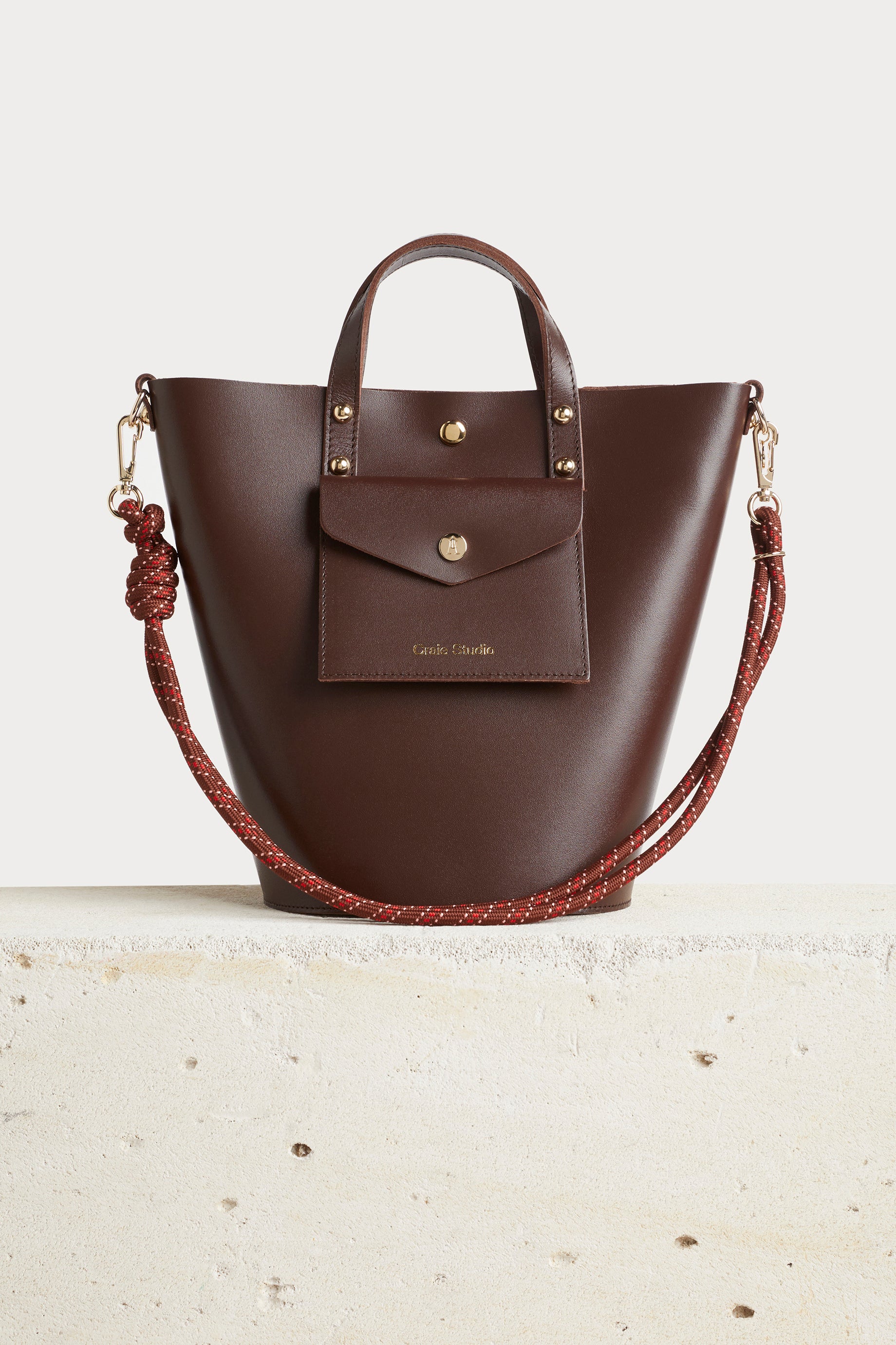 Craie Studios Notion Tote - Chocolate - Image 3