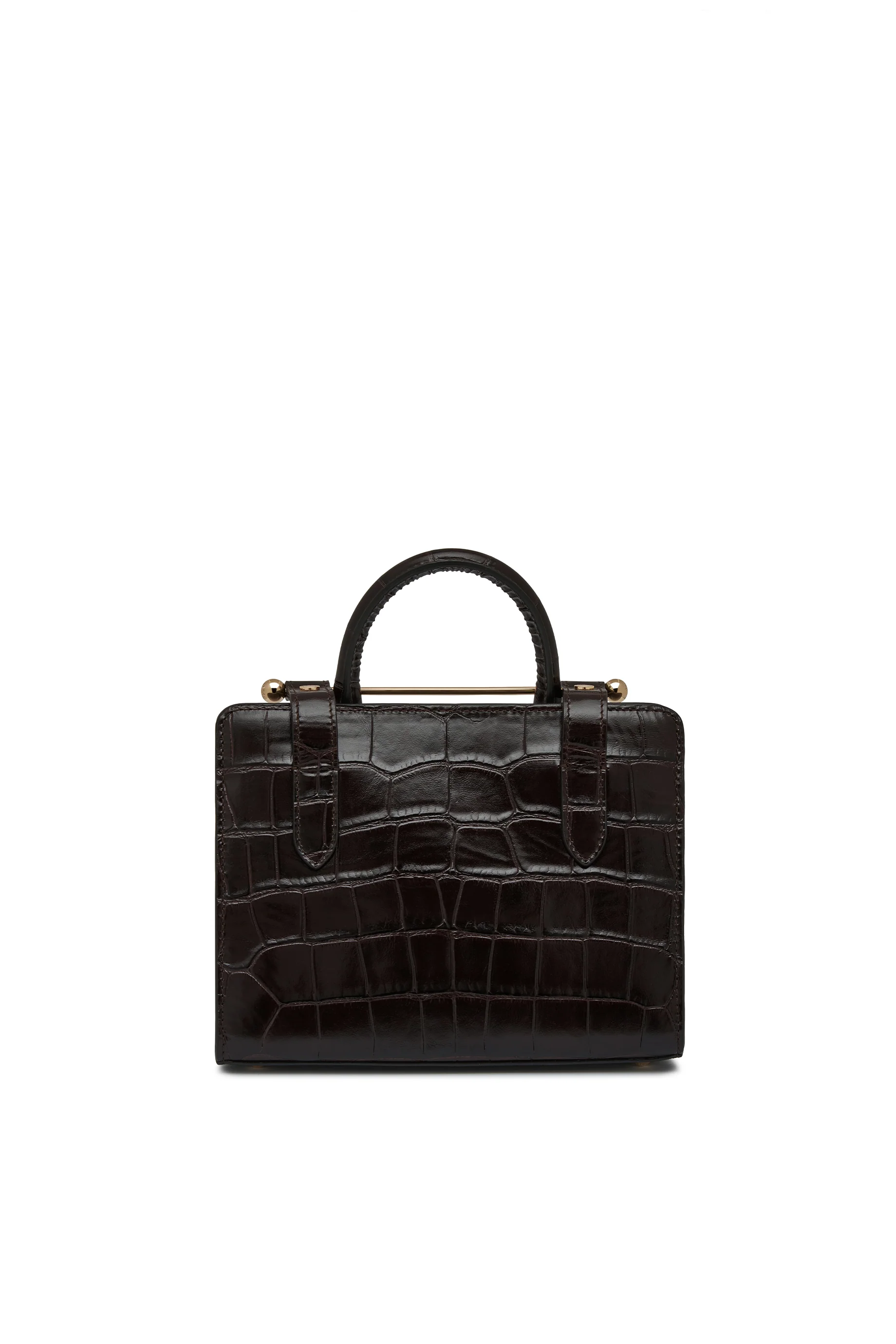Strathberry Mini Croc Tote - Image 3