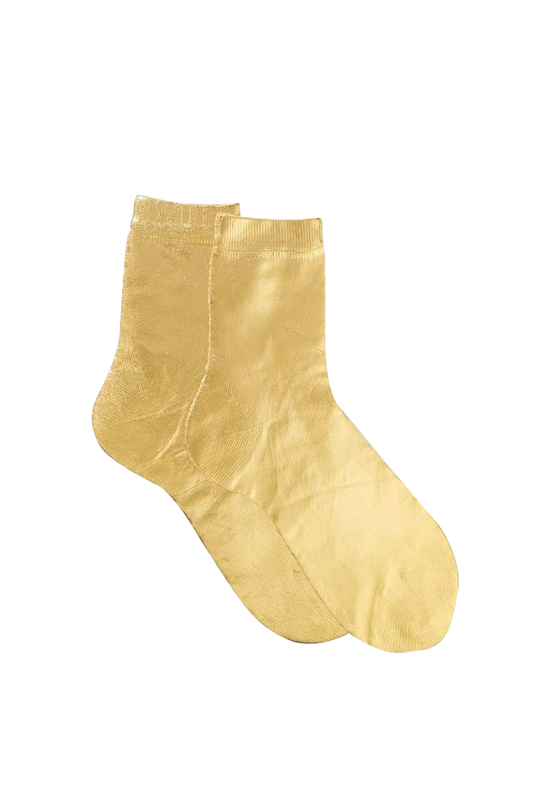 Maria La Rosa Ribbed Laminated Sock