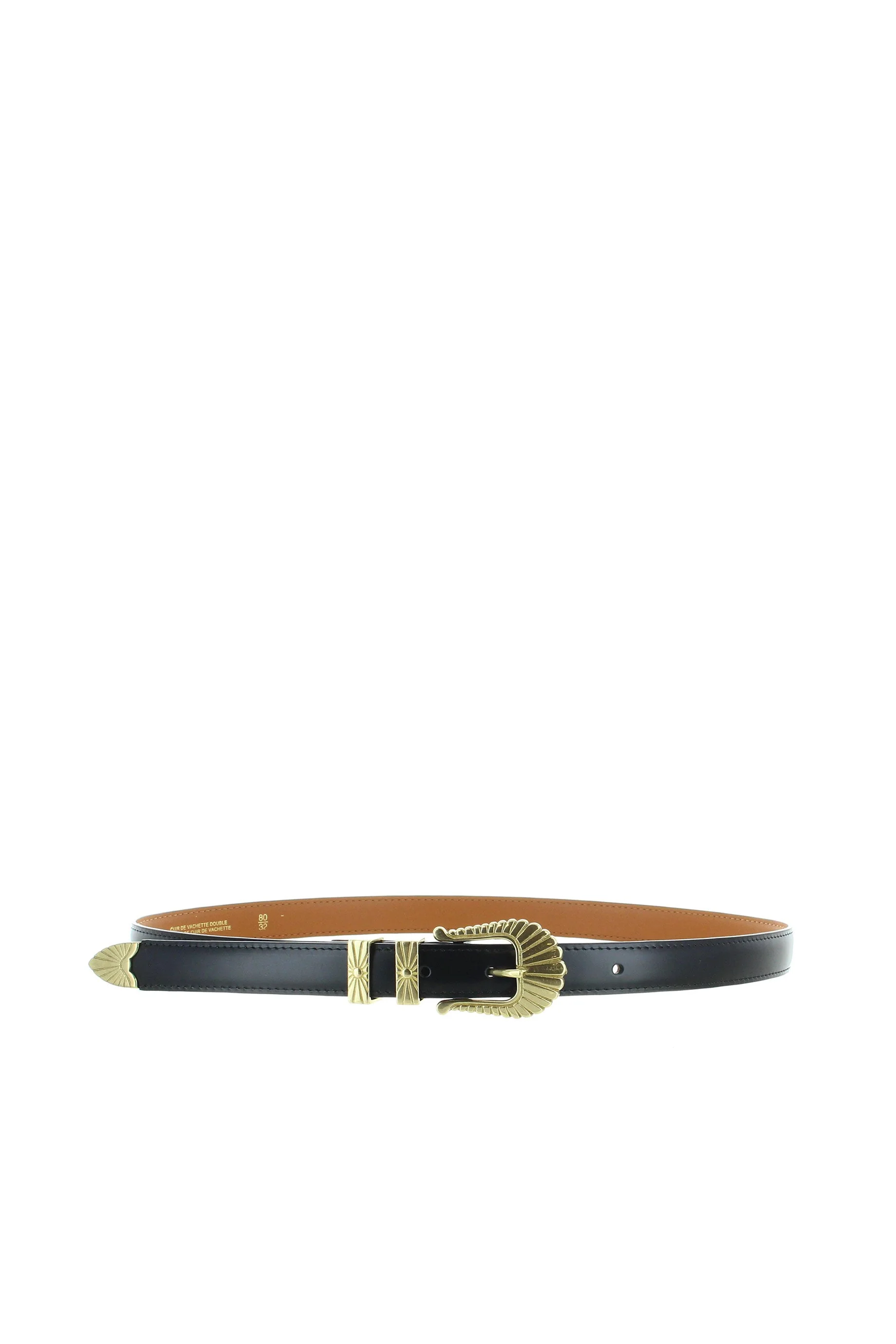 Maison Boinet Bordeaux Belt - Black - Image 2