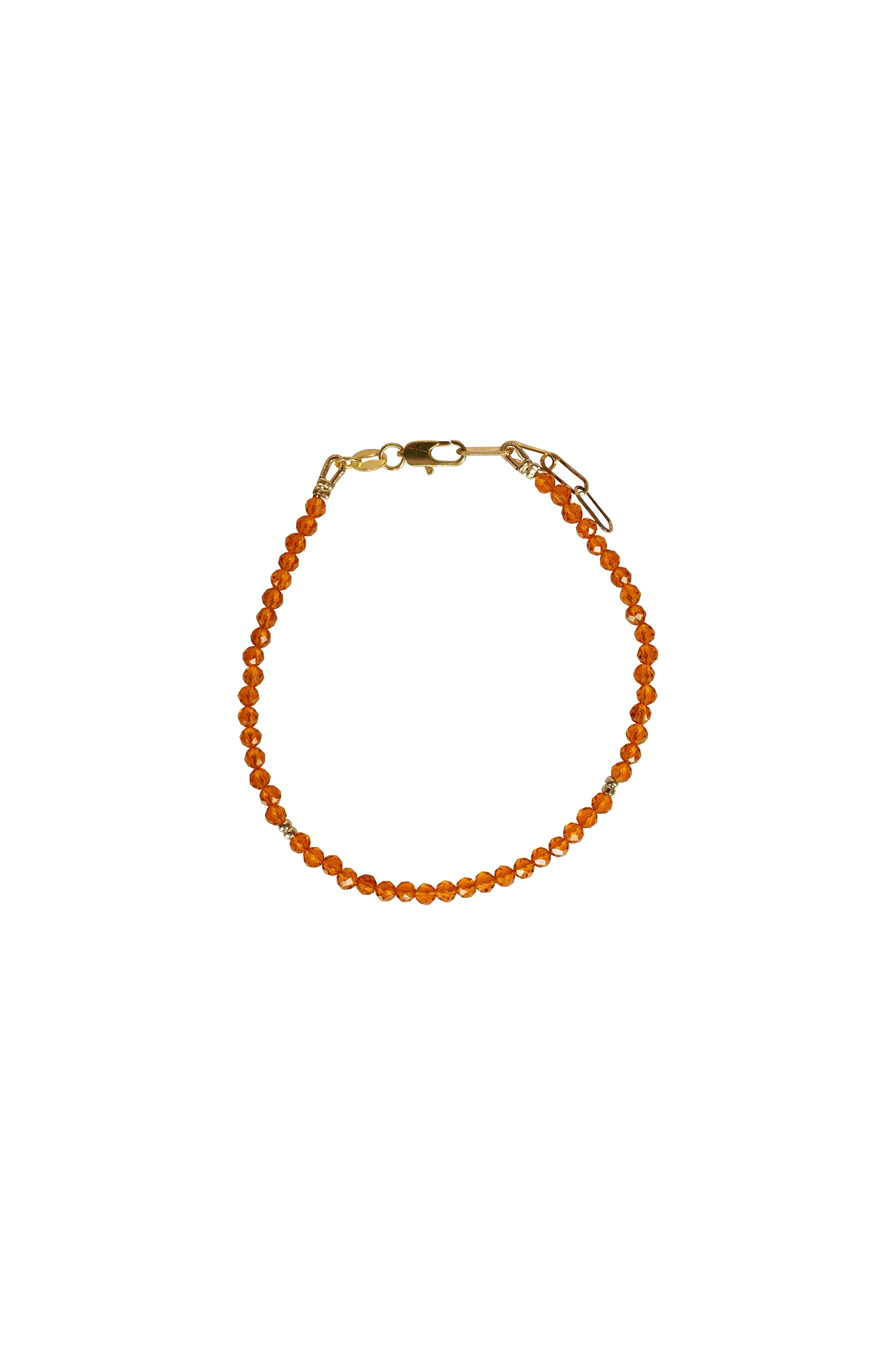 Alouette Design
 Seed Bracelet - Orange