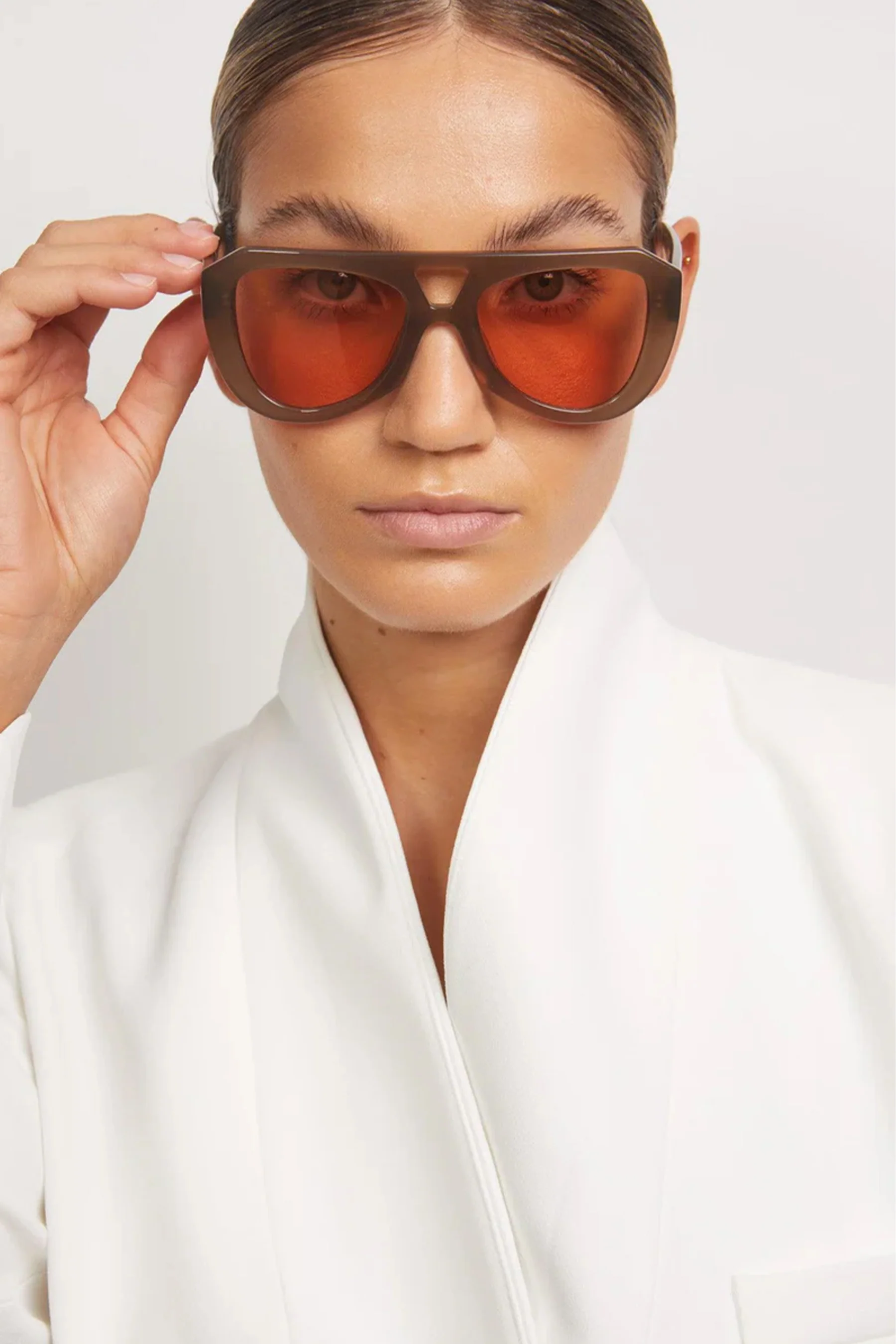 Bresac Havana Sunglass - Grey - Image 2