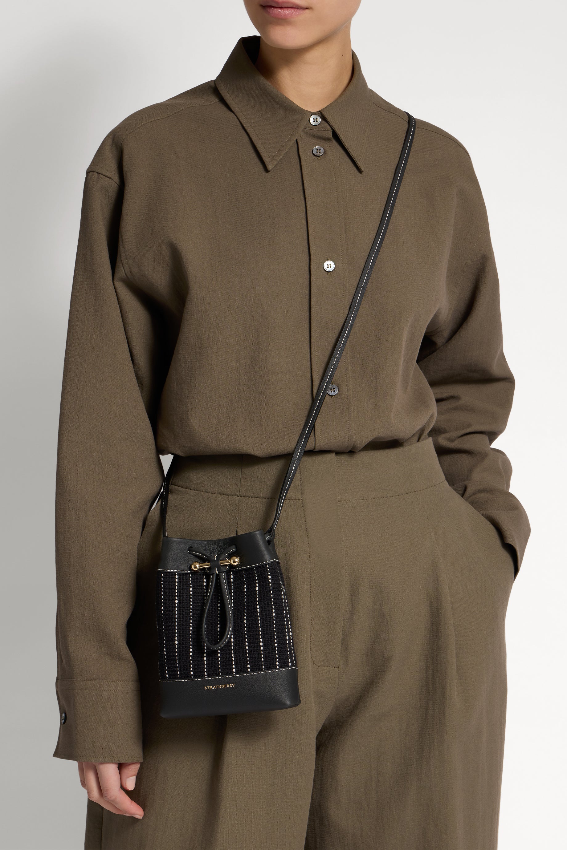 Strathberry Osette Pouch - Black - Image 5