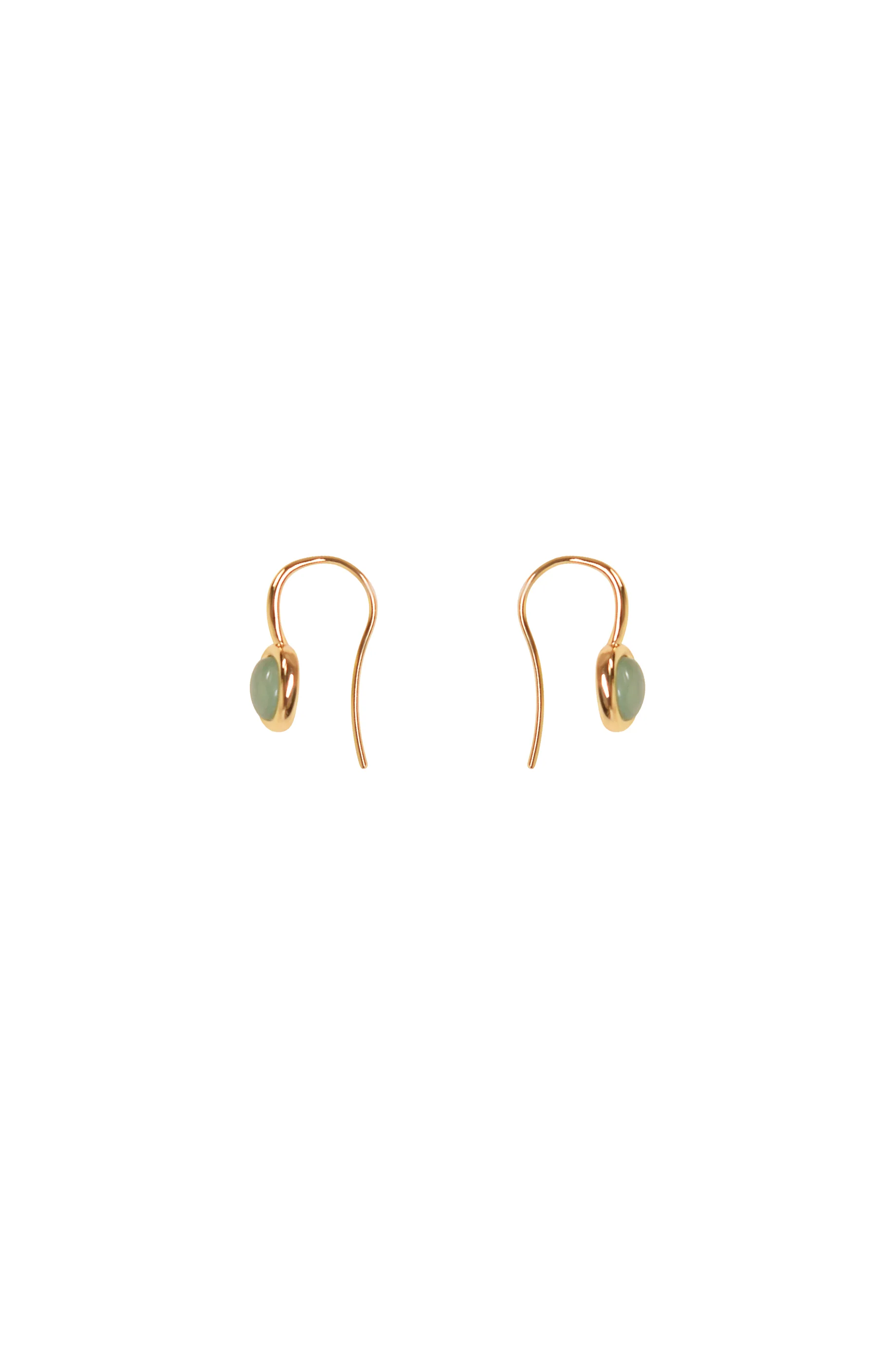 Husk Aurelia Jade Drop Earrings - Image 2