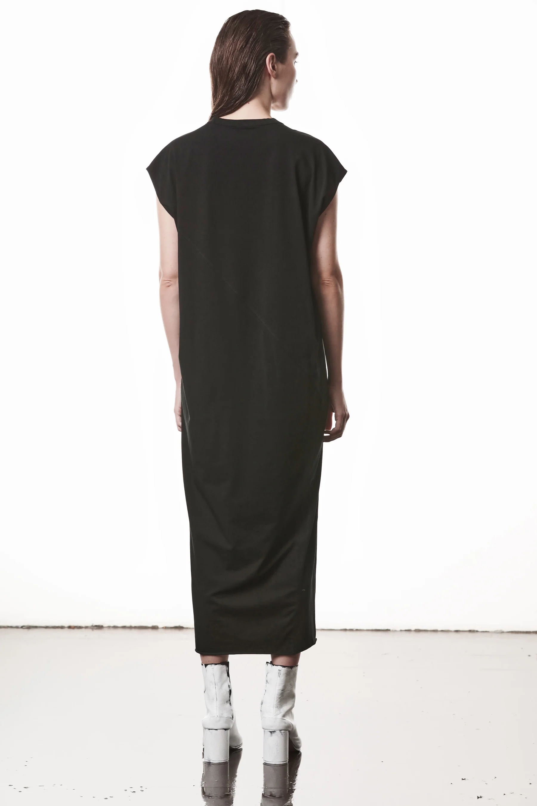 Thom Krom Split Dress - Black - Image 5
