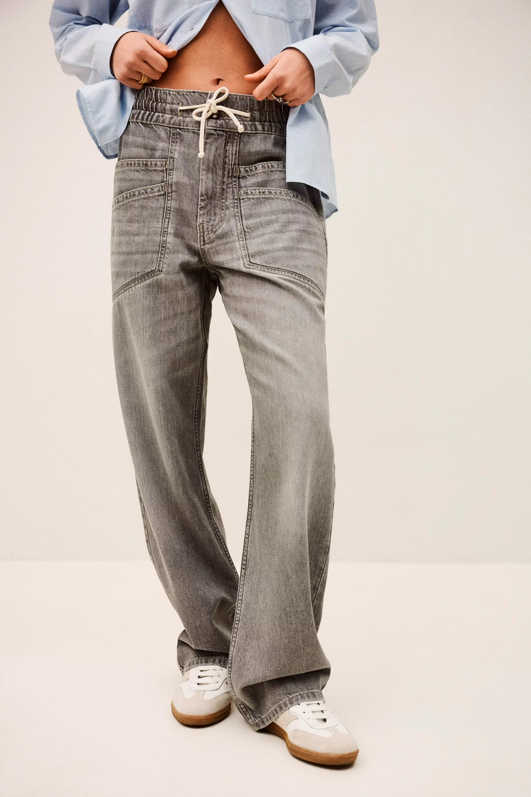 BA&SH Yima Pants - Grey - Image 3
