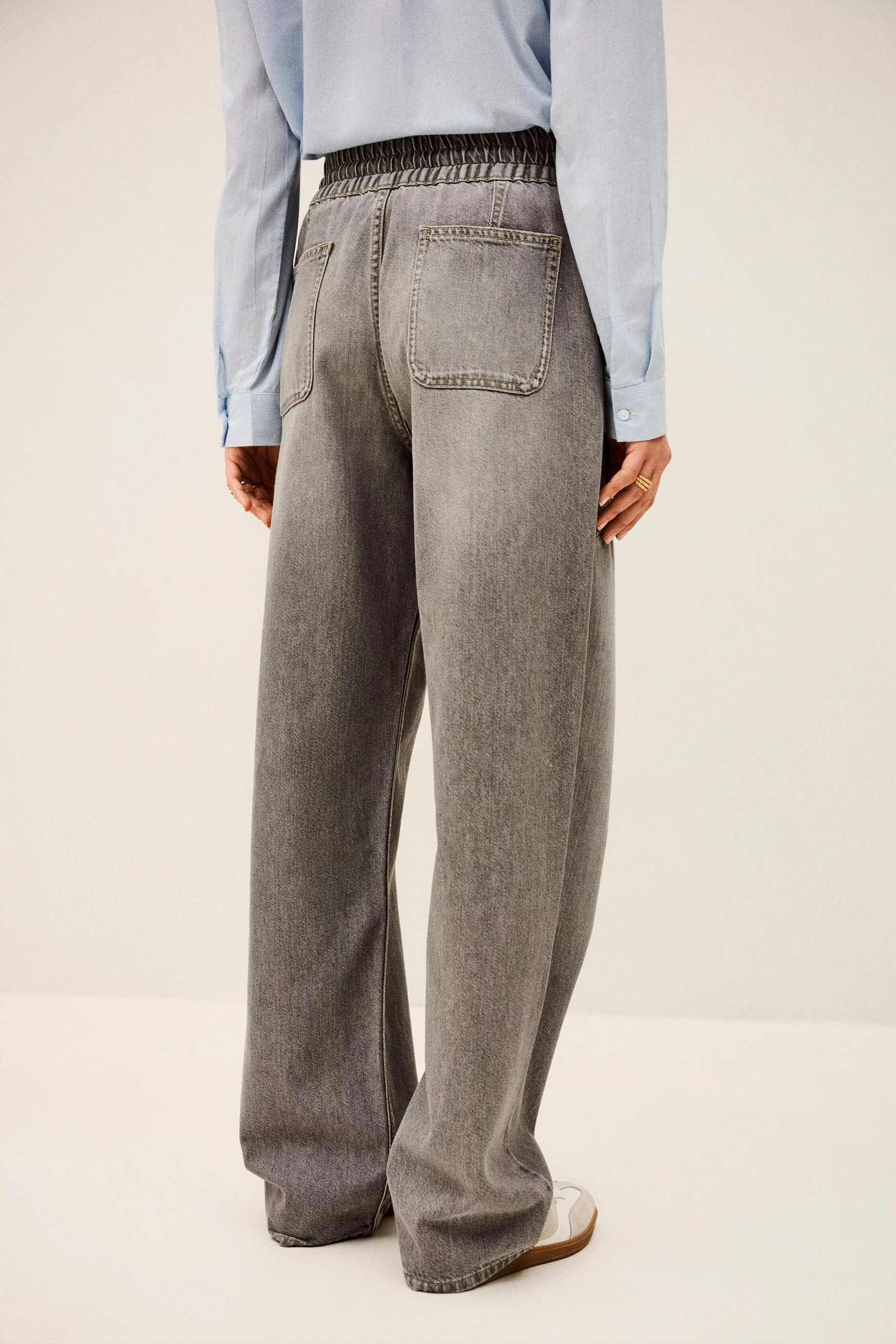 BA&SH Yima Pants - Grey - Image 5