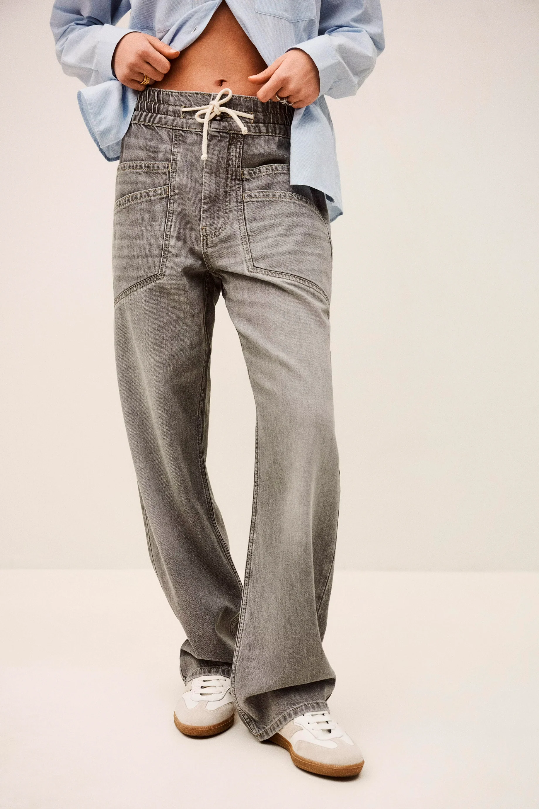 BA&SH Yima Pants - Grey - Image 6