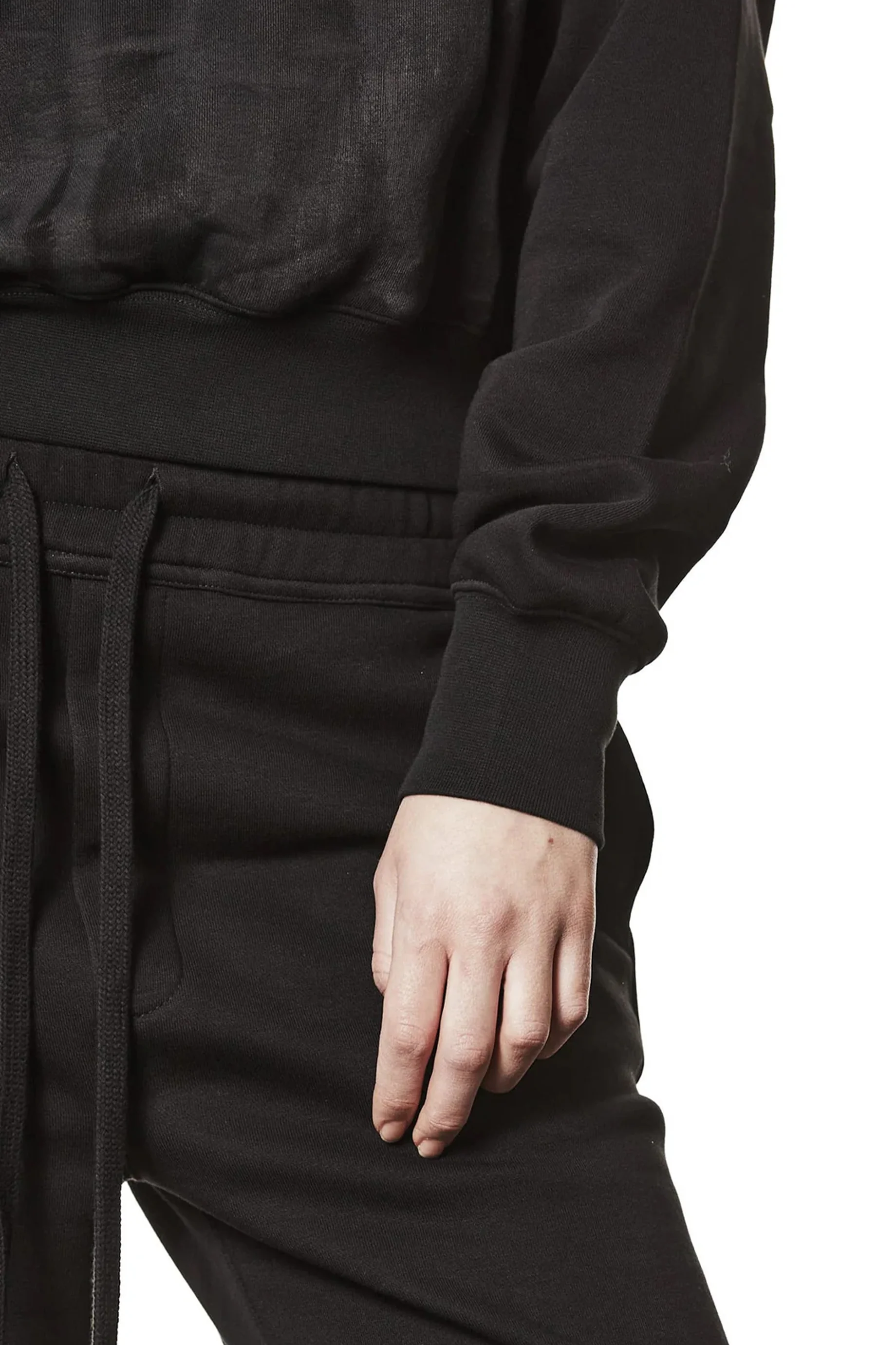 Thom Krom Paint Pullover - Black - Image 4
