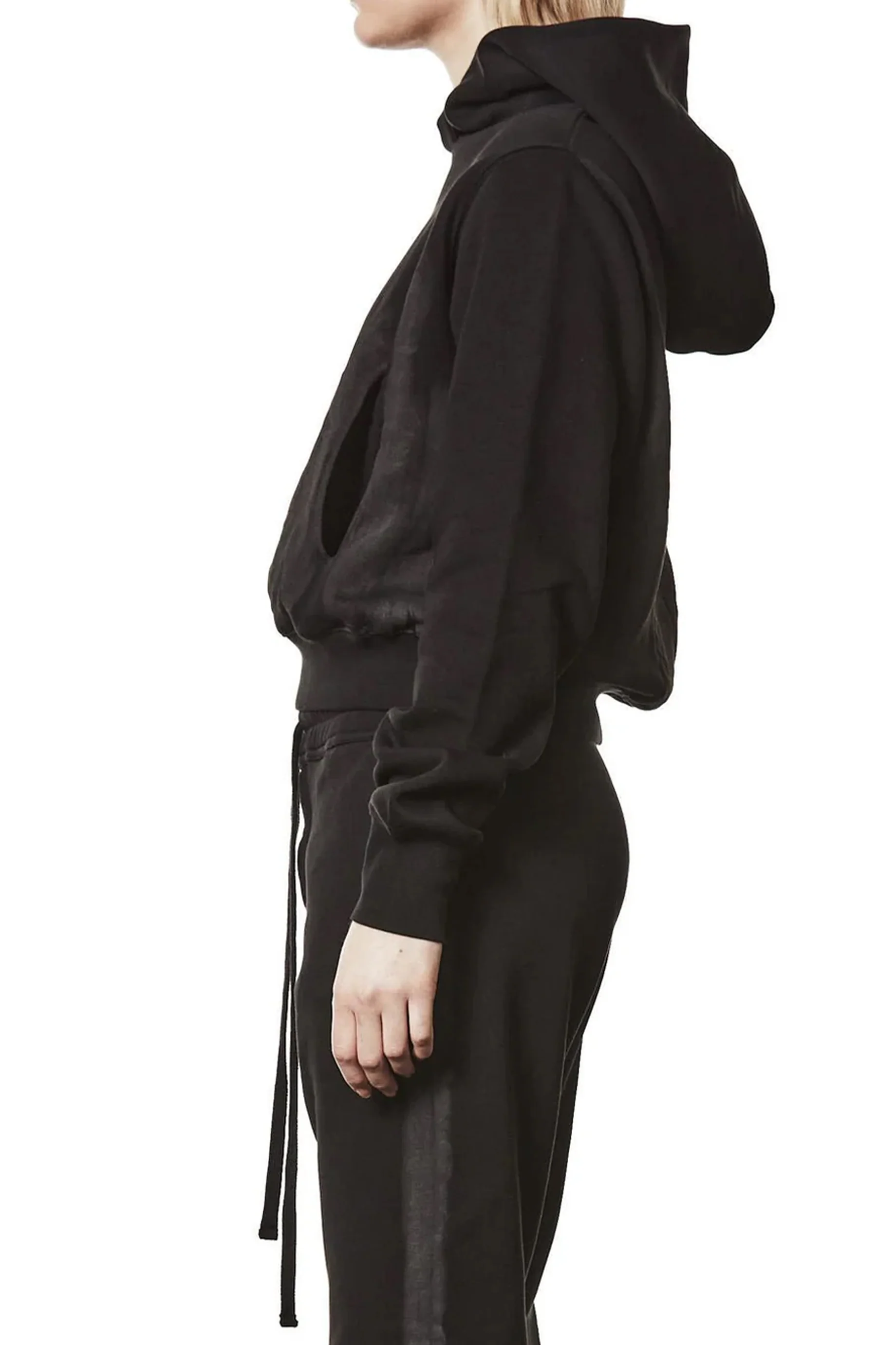 Thom Krom Paint Pullover - Black - Image 5