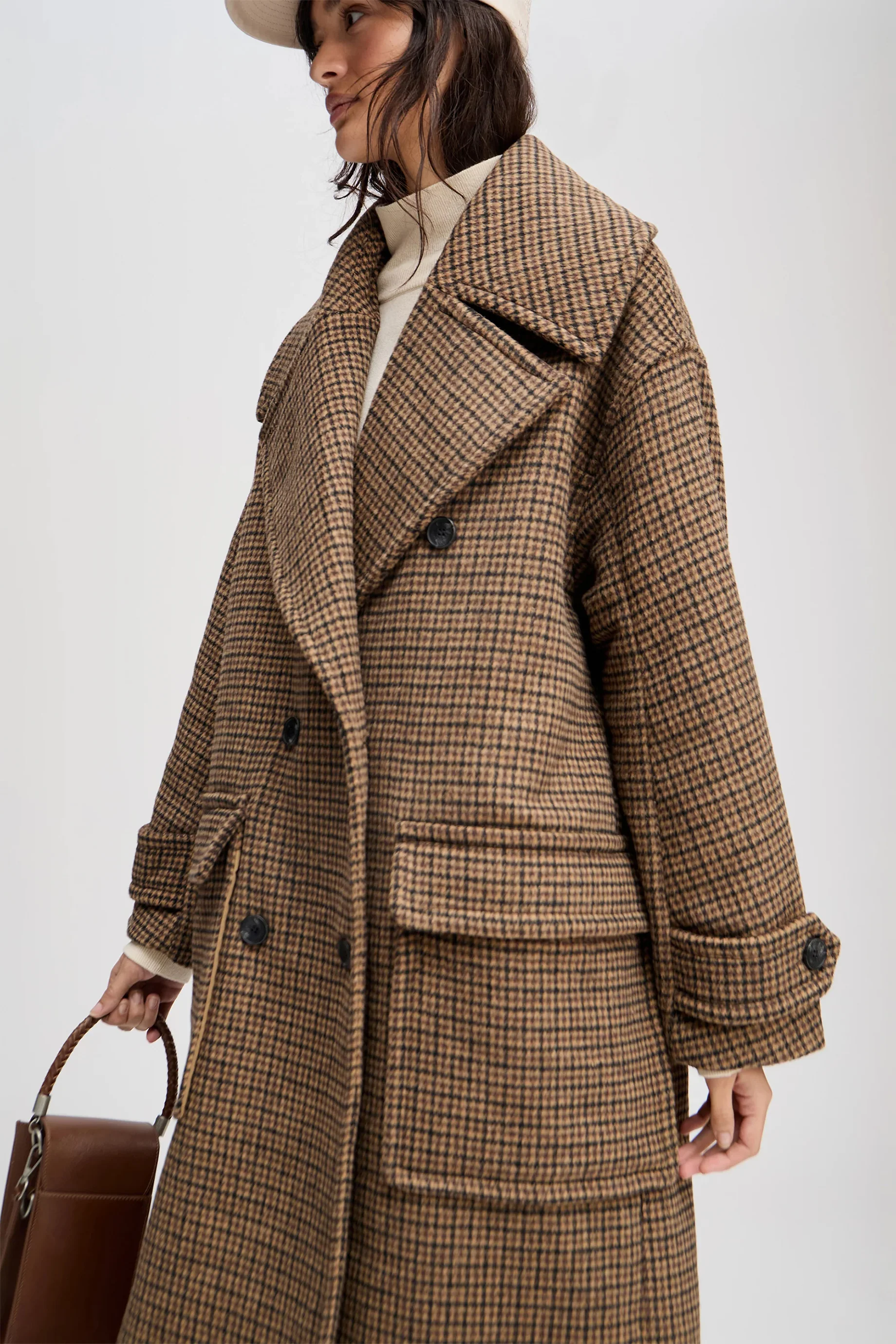 Munthe Libasto Coat - Camel - Image 3