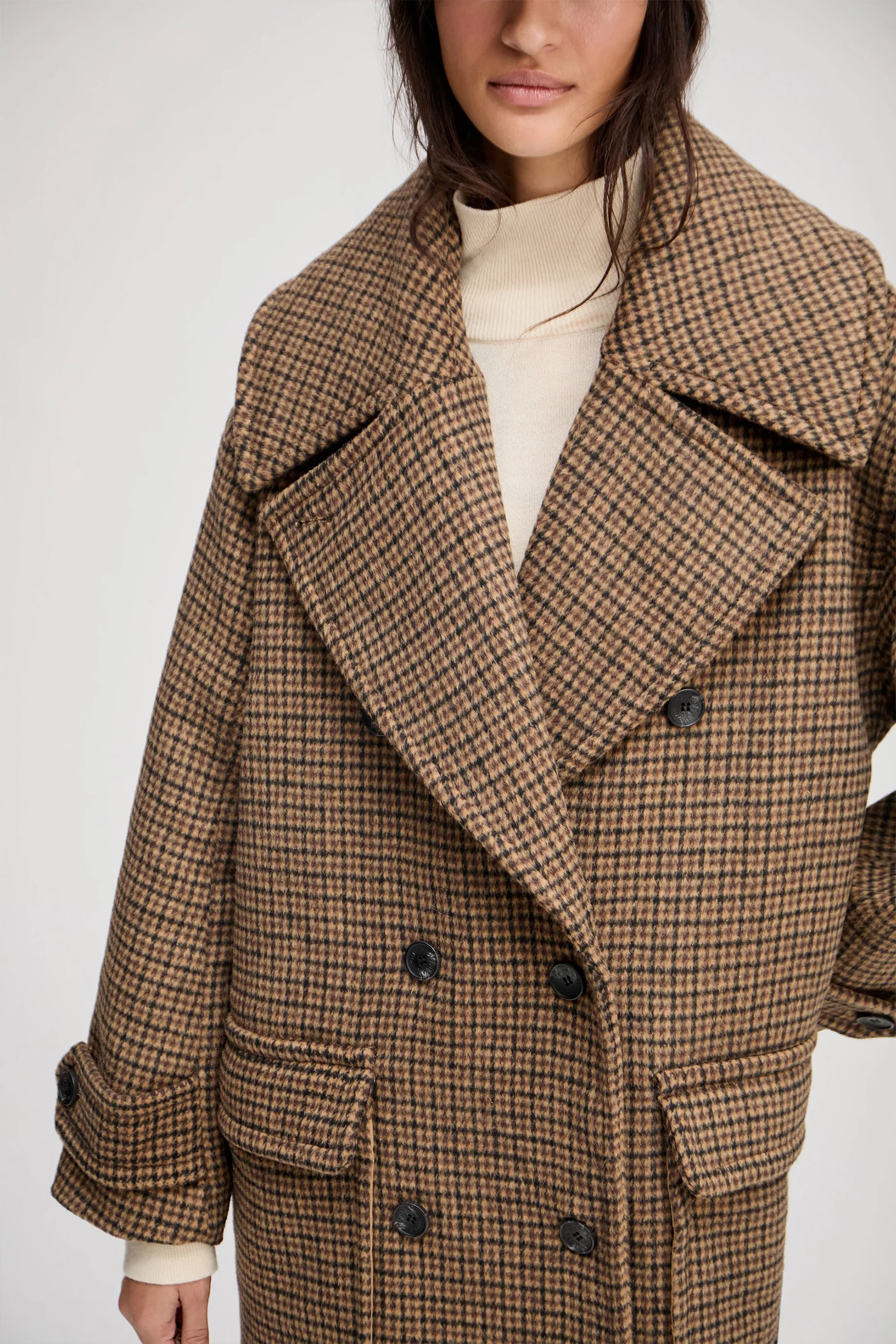 Munthe Libasto Coat - Camel - Image 4