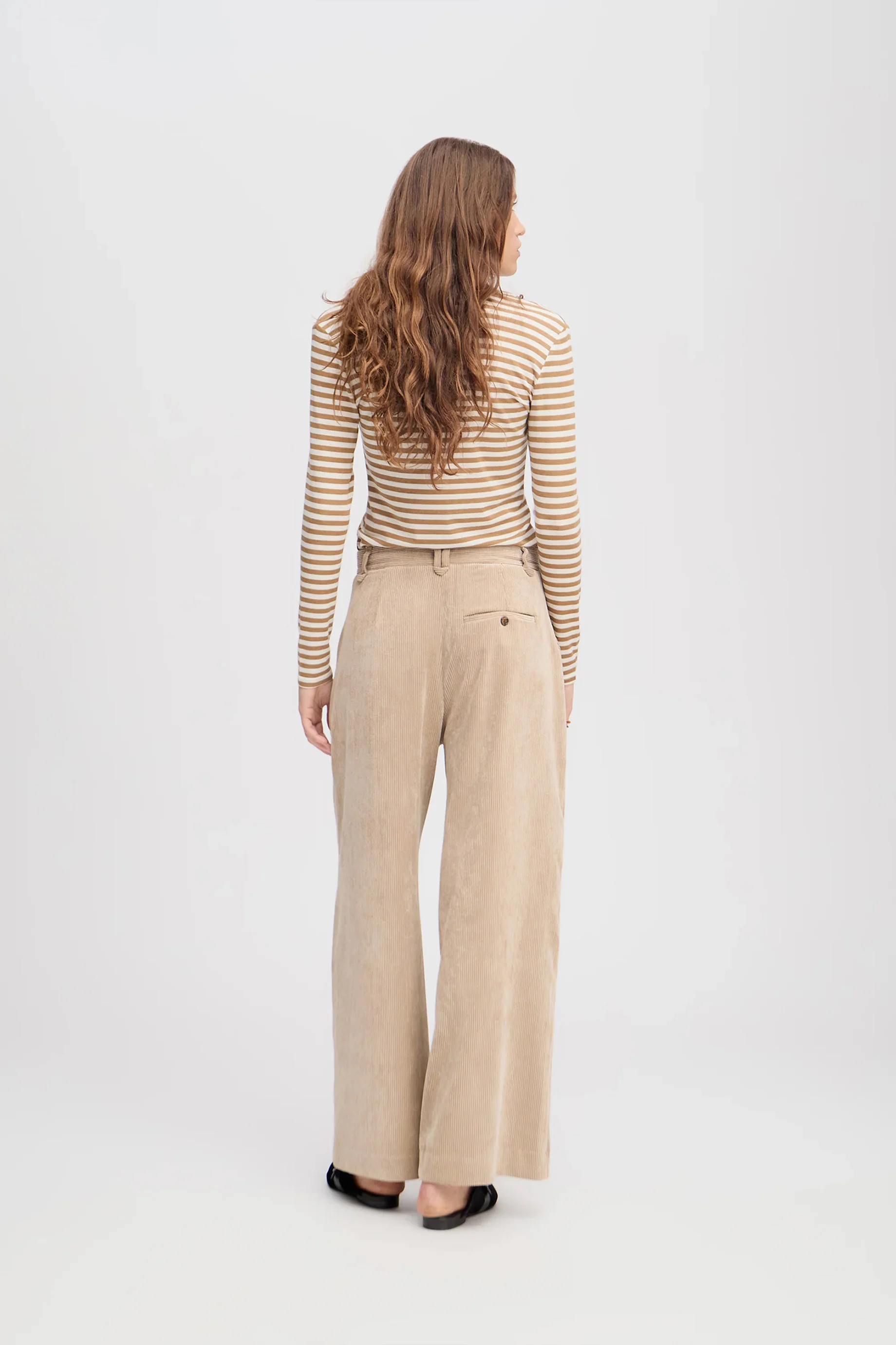 Munthe Lelouis Pant - Latte - Image 5