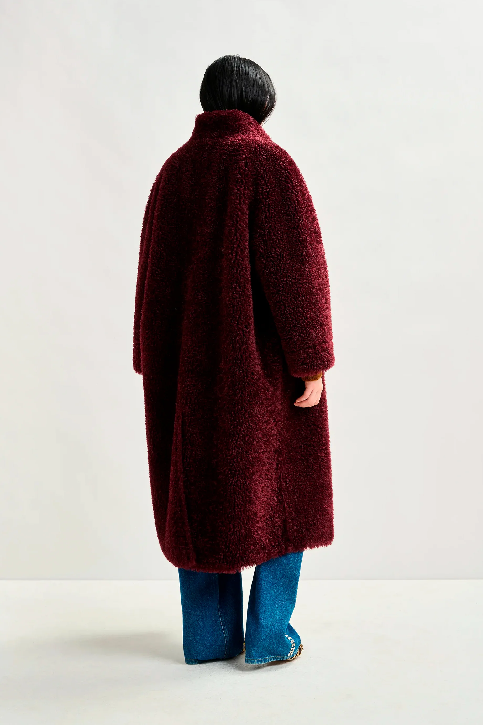 Essentiel Antwerp Ispot Coat - Mauve - Image 4
