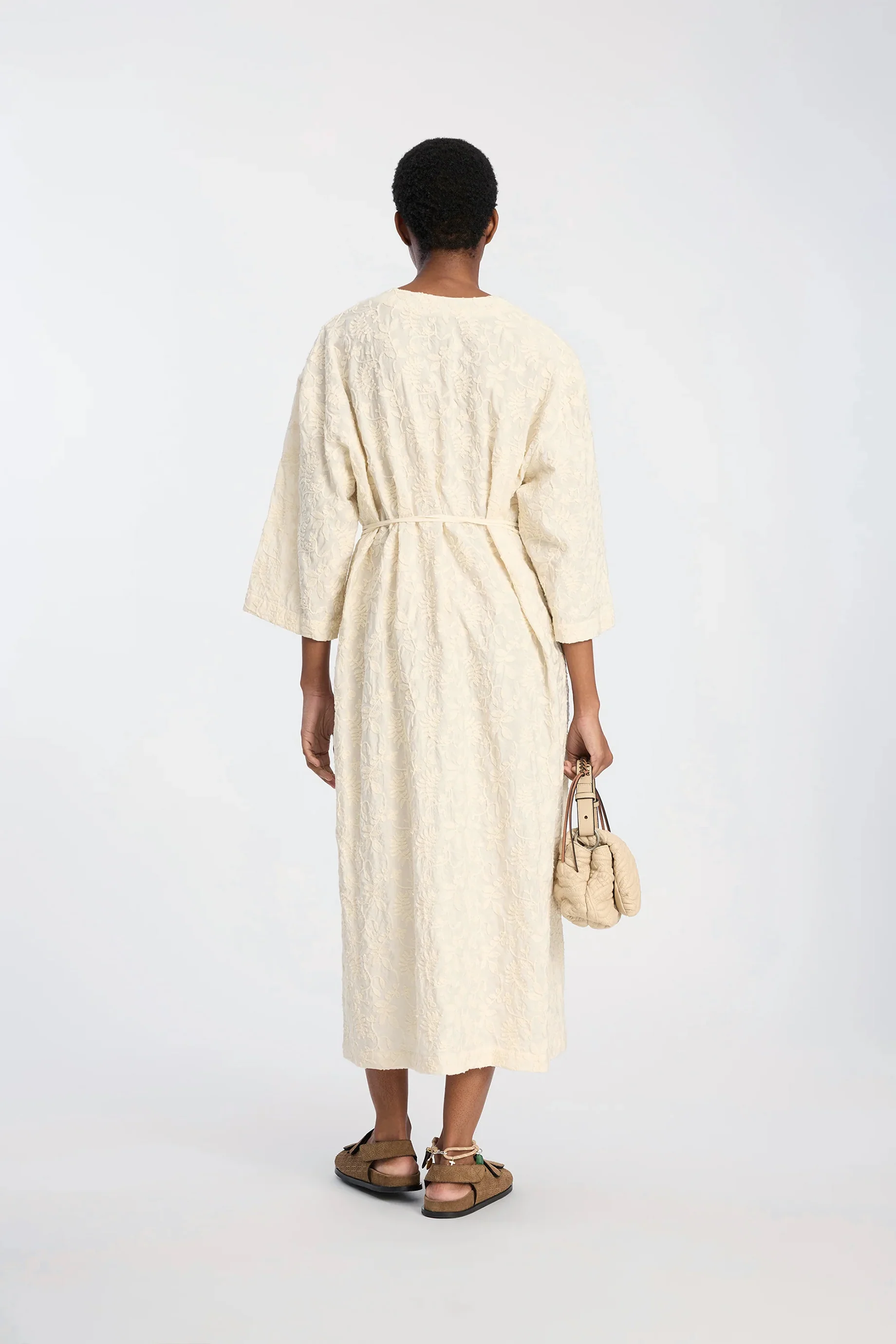 Munthe Byrus Dress - Cream - Image 5