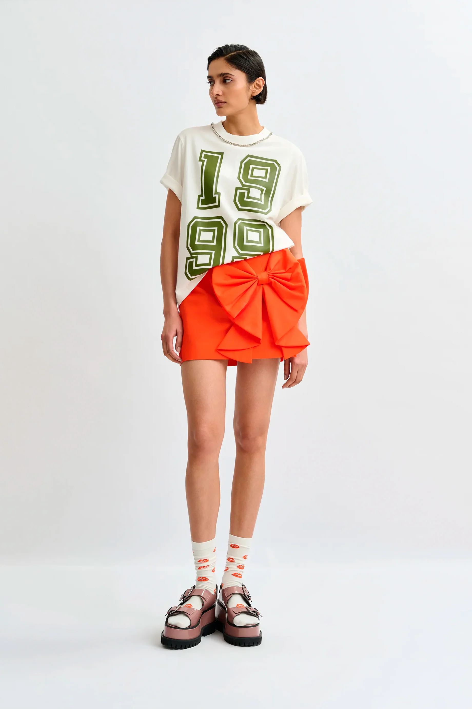 Essentiel Antwerp Jisos Tee - Off White - Image 5