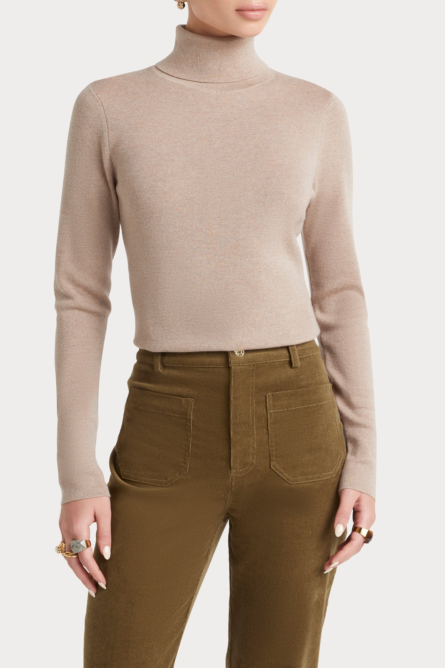 Husk Merino Roll Neck - Image 9