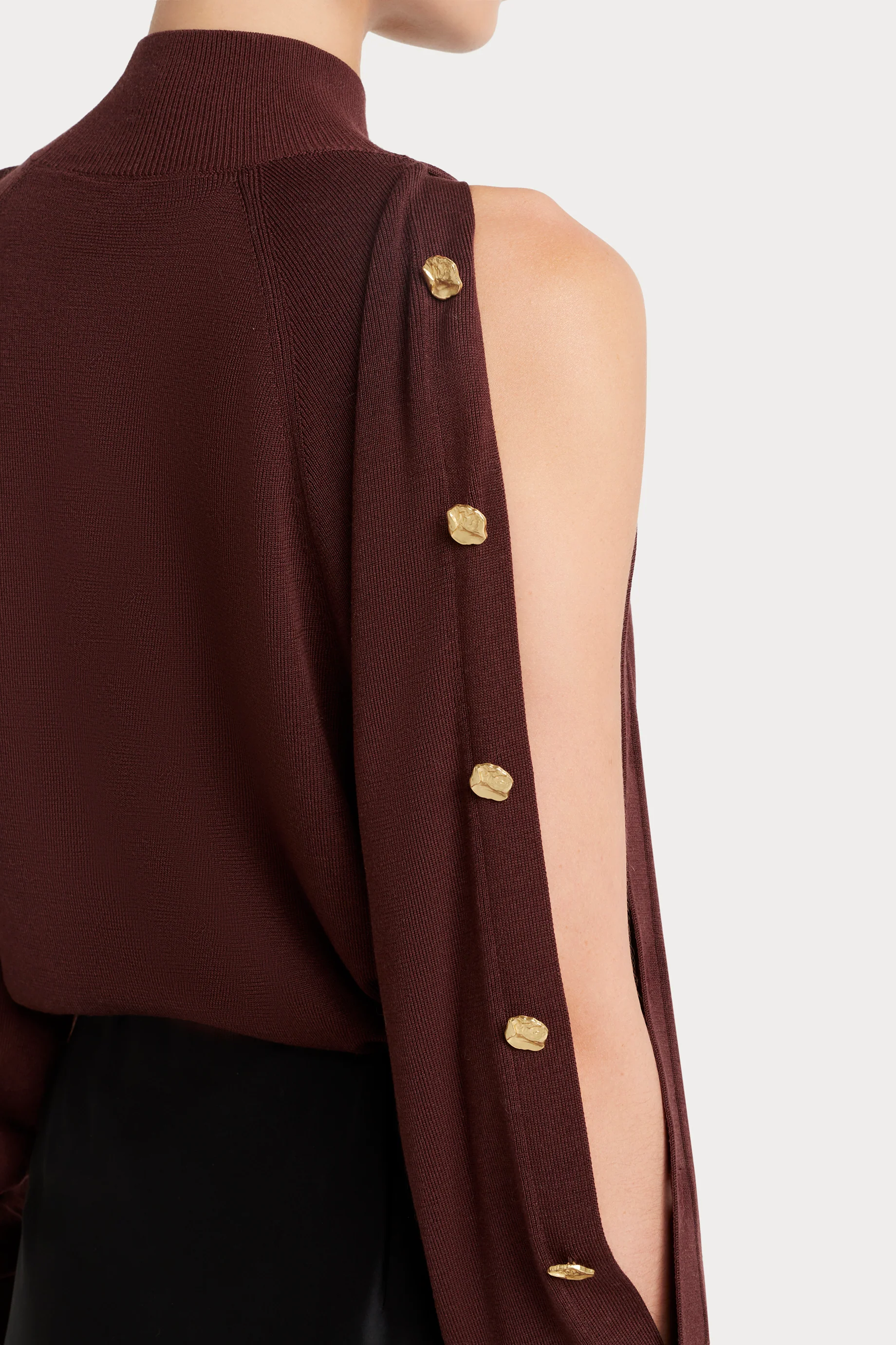 Husk Button Sleeve Knit - Image 13