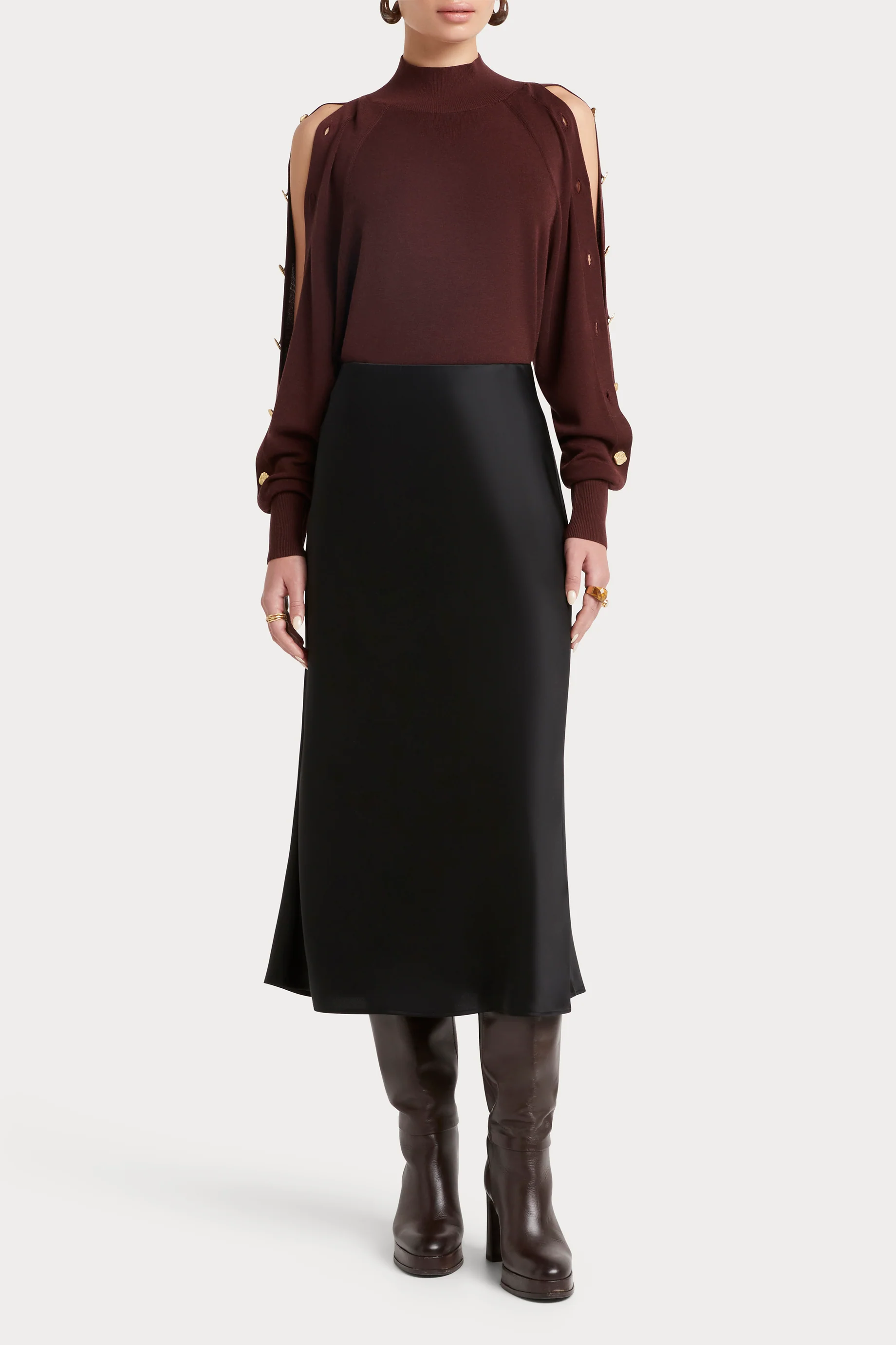 Husk Button Sleeve Knit - Image 9
