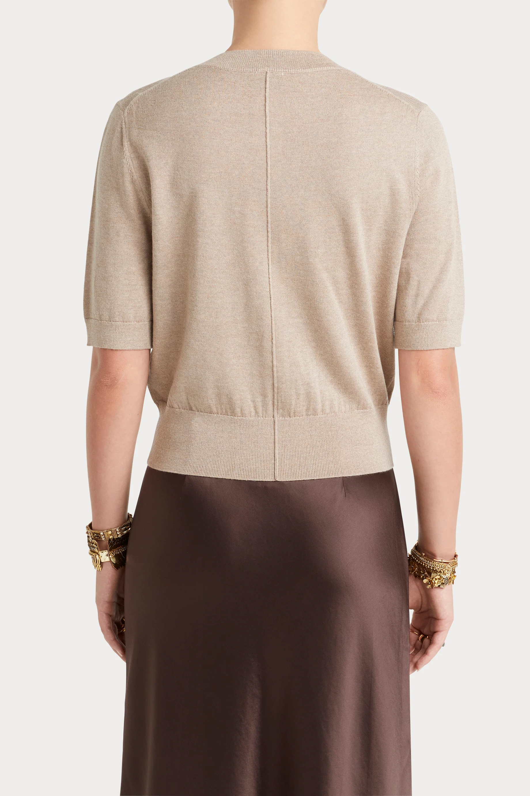 Husk Merino Elbow Slv Cardi - Image 5